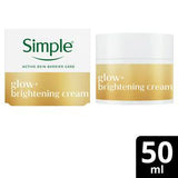 Simple Glow+ Brightening Facial Moisturiser 50ml (British brand)