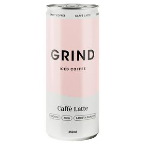 Grind Iced Flat White Coffee Can 250ml, UK version