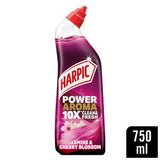 Harpic Power Aroma Jasmine & Cherry Blossom Toilet Rim Block, UK version