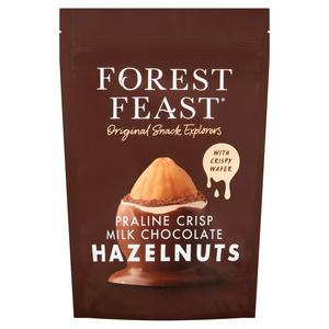 Forest Feast chocolate hazelnuts praline crisp 100g - British product