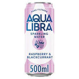 Aqua Libra Sparkling Water Raspberry & Blackcurrant 500ml - British product