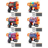 XSHOT Skins Menace Dart Blaster with 8 Foam Darts (British brand)