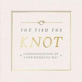 Sainsbury's Wedding Greeting Card You Tied the Knot 15.9cm (British brand)