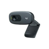 Logitech C270 HD Webcam 720p video capture device, UK version