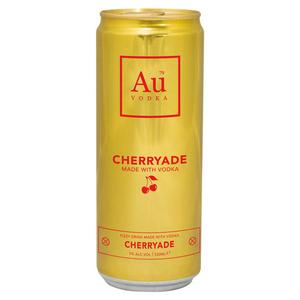 Au Vodka Cherryade fizzy drink 330ml - British product