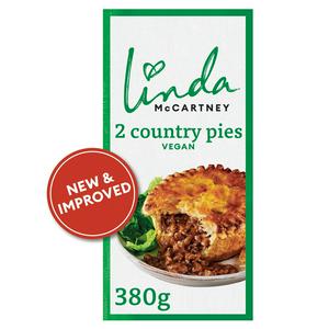 Linda McCartney Deep Dish Country Pie x2 380g, UK version