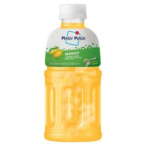 Mogu Mogu Mango Drink Nata de Coco 320ml, imported from the UK