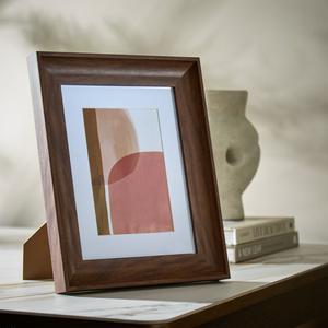 Habitat Walnut square picture frame 5x5, UK version