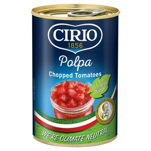 Cirio Chopped Tomatoes in 400g tin - British product