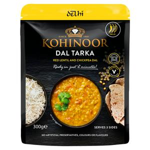Kohinoor Dal Tarka microwavable lentil 300g, UK version