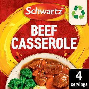 Schwartz Beef Casserole Recipe Mix sachet 38g (British brand)