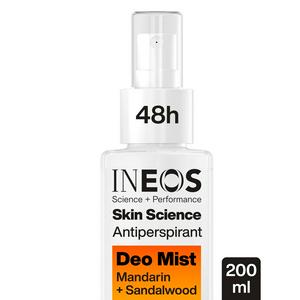 Ineos antiperspirant mist Mandarin Sandalwood 200ml, UK version