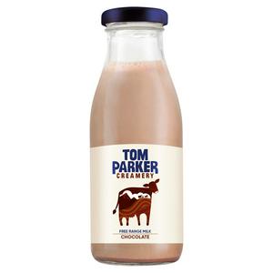 Tom Parker Creamery free range chocolate milk 250ml (British brand)
