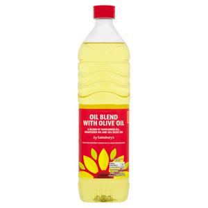 Sainsbury's Vegetable Oil Blend with Olive Oil 1L (British brand)