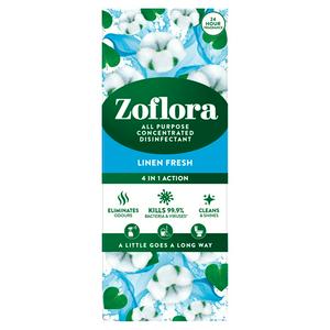 Zoflora linen fresh disinfectant concentrate 500ml (British brand)