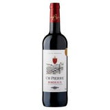 CH Pierre Bordeaux red wine 75cl - British product