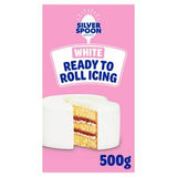 Silver Spoon White Ready To Roll Icing 500g (British brand)