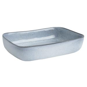 Habitat Evora blue stoneware roasting dish medium - British product