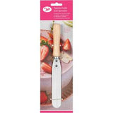 Tala palette knife featuring stainless steel and wood handle (British brand)