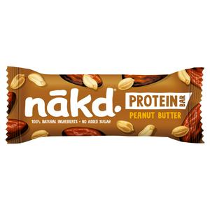 Nakd Peanut Butter Protein Bar 45g, imported from the UK