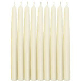 Habitat Tapered Dinner Candles Ivory Pack of 10, UK version