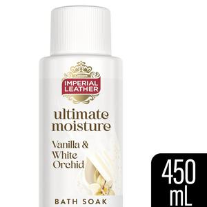 Imperial Leather Vanilla & White Orchid Foaming Bath Soak 450ml, UK version
