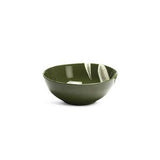 Habitat stoneware floral cereal bowl green 580ml, UK version