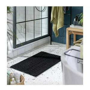 Habitat black bath mat 80x50cm, UK version