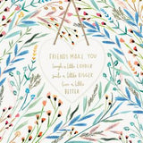Sainsbury's Birthday Friend Keepsake Greeting Card 15.9cm (British brand)