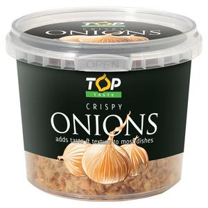 Top Taste Crispy Onions Vegetable Topping 100g