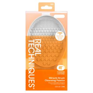 Real Techniques Miracle Brush Cleansing Palette 7.39ml, imported from the UK