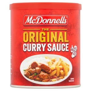 McDonnells curry sauce mix 250g, imported from the UK