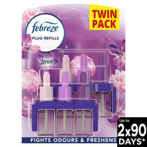 Febreze 3Volution Exotic Bloom Air Freshener Refill 2 x 20ml - British product
