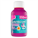 Gaviscon Double Action Mint Oral Suspension 250ml, UK version
