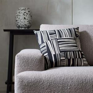 Habitat Mono Industrial Printed Cushion Square 43x43cm