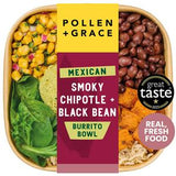 Pollen + Grace Chipotle Burrito Bowl 275g, imported from the UK