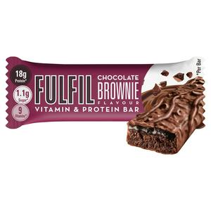 Fulfil chocolate brownie protein bar 55g - British product