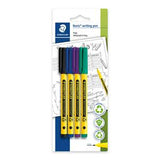 Staedtler Noris Handwriting Pens Pack of 4 (British brand)