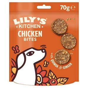Lily's Kitchen Chomp-Away Chicken Bites 70g, UK version