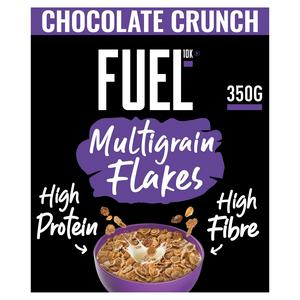 FUEL10K Chocolate Multigrain Flakes 350g - British product
