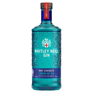 Whitley Neill Navy Strength Gin 700ml (British brand)
