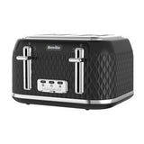 Breville Curve toaster black chrome 4 slice - British product