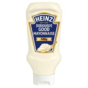 Heinz Seriously Good Mayonnaise Glass Jar 540g, UK version
