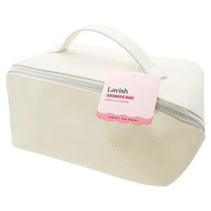 Lavish Cosmetic Bag Open Flat Design Makeup Organizer, UK version