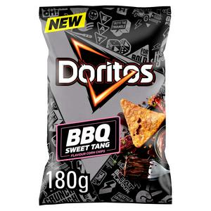 Doritos Sweet BBQ Tortilla Chips Sharing Bag 180g - British product