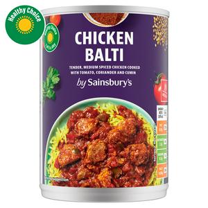 Sainsbury's Chicken Balti Curry 392g (British brand)