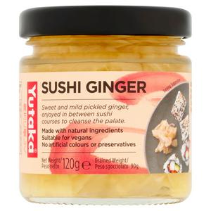 Yutaka Pickled Sushi Ginger Slices 120g