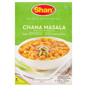 Shan Chana Masala Seasoning Mix 100g (British brand)