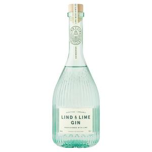 Lind & Lime organic Scottish gin bottle 70cl, UK version