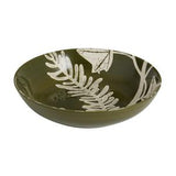 Habitat Floral pasta bowl green 950ml, UK version
